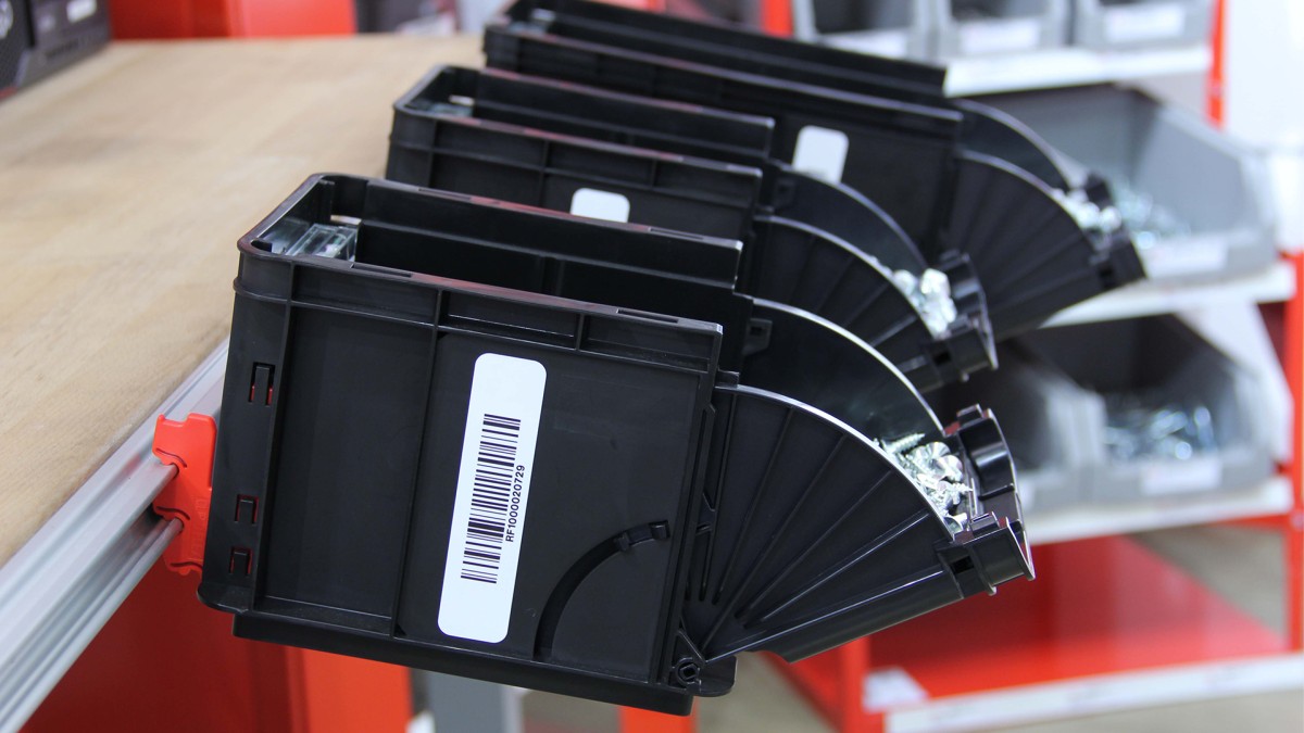 W-KLT®Clip: the suspensions profile for the small Würth bin