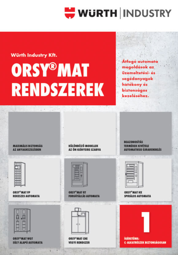 ORSY®MAT Systems Catalogue