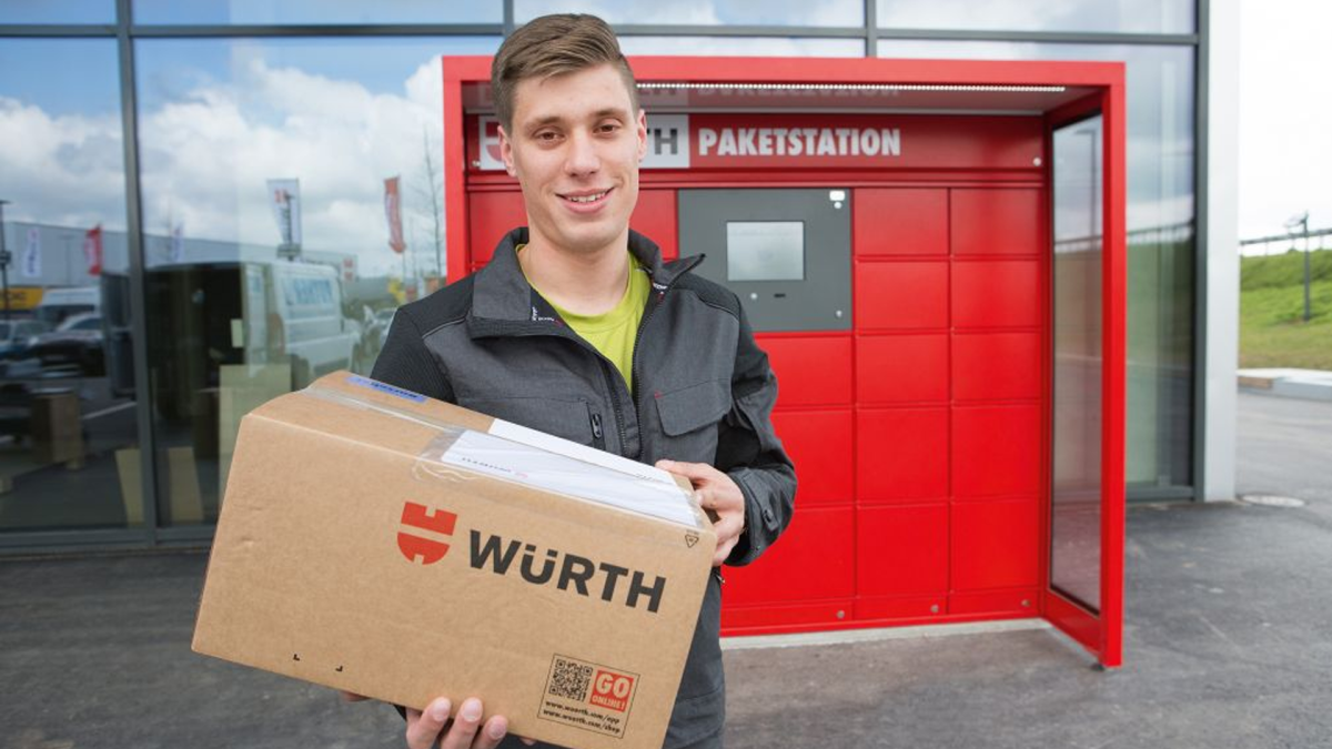 Parcel station Parcel station