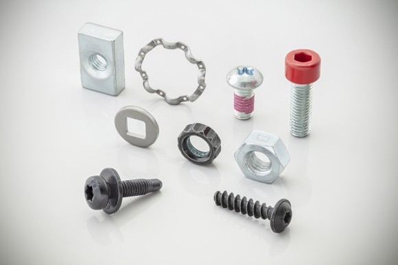 Screws, washers, nuts