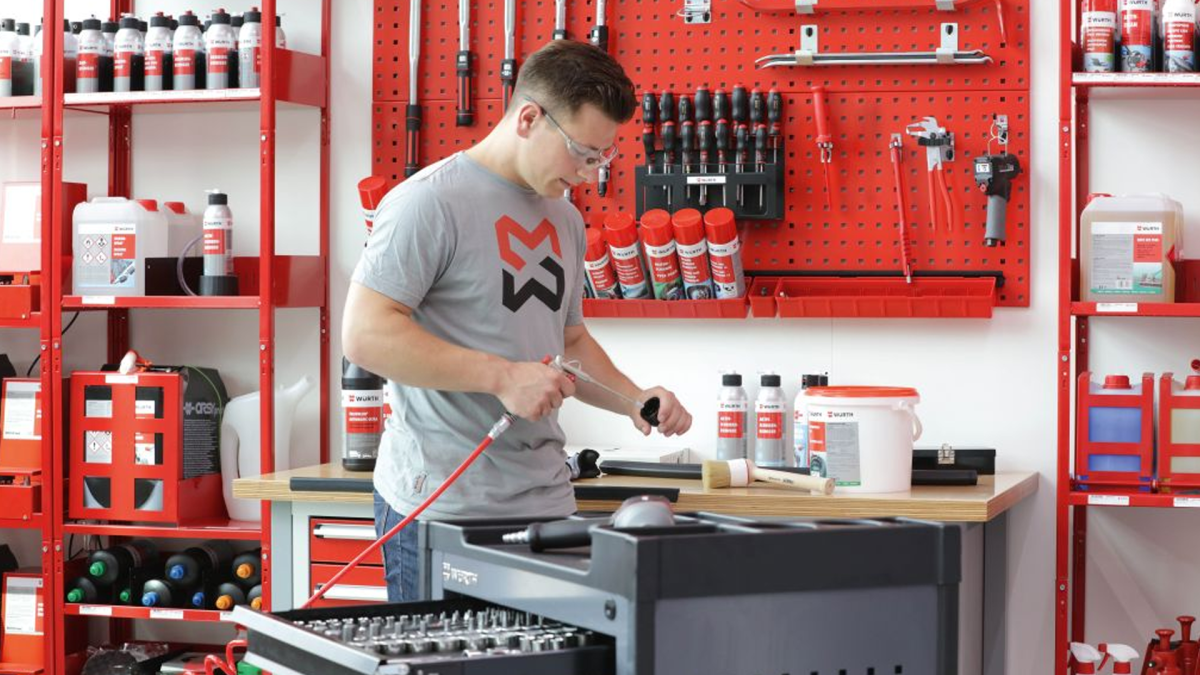 Workshop equipment Würth Industrie Service Workshop equipment Würth Industrie Service